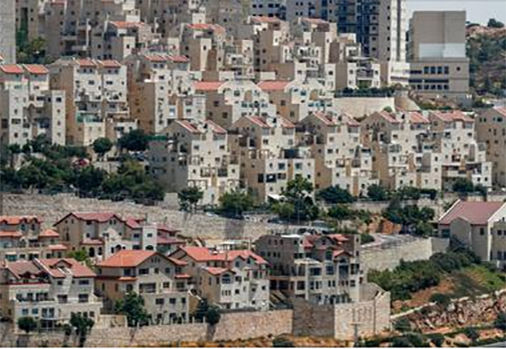 new Israeli settlements in Palestine