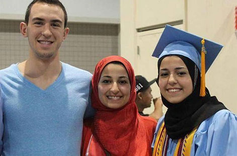 brutal slaying of 3 Muslim college students in North Carolina