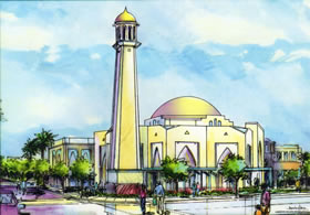 New Masjid complex in Los Angeles