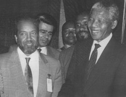 Imam W. deen Mohammed and nelson Mandela