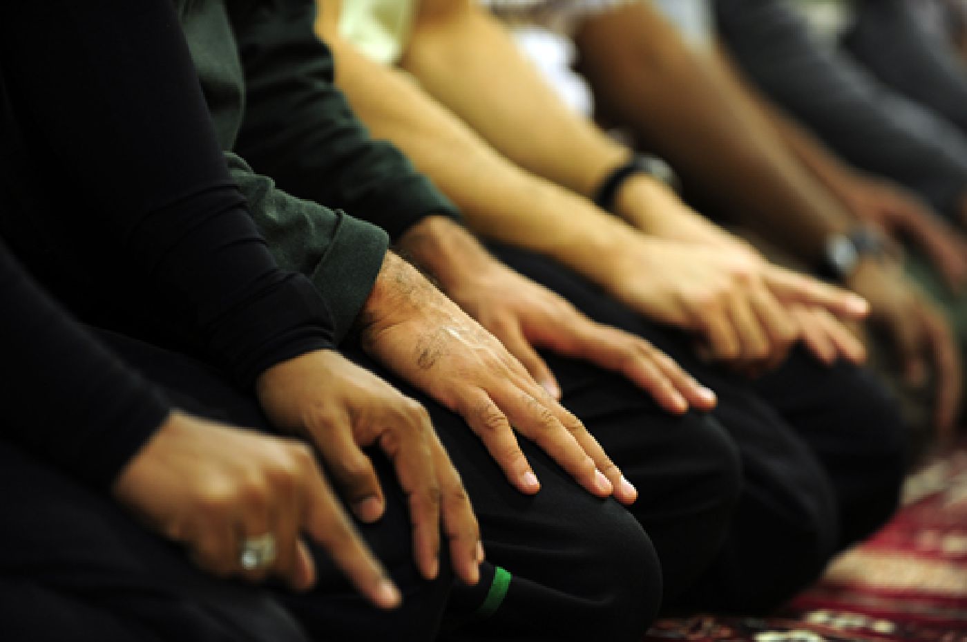 Muslims in Prayer